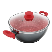 Panela com Tampa 6,1 Litros Philco PPH280ACR Redstone – Cinza/Vermelho