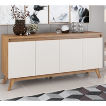 Buffet 4 Portas 156cm Viero Flip