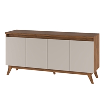 Buffet 4 Portas 156cm Viero Flip