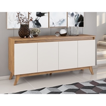 Buffet 4 Portas 156cm Viero Flip