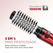 Escova Rotativa Mondial ER11KR 1000W Vermelho