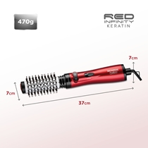 Escova Rotativa Mondial ER11KR 1000W Vermelho