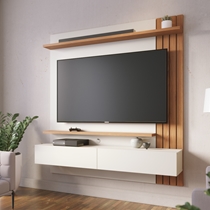 Estante Home para TV até 65 Polegadas 1,5m 2 Portas e 2 Prateleiras Colibri Juriti