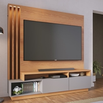 Estante Home para TV até 75 Polegadas 1,80m 2 Portas Colibri Humaitá