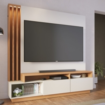 Estante Home para TV até 75 Polegadas 1,80m 2 Portas Colibri Humaitá