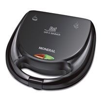 Sanduicheira Mondial S-12 750W Preto