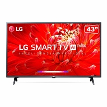 Smart TV 43’’ LG Full HD 43LM6370 Wifi Bluetooth com Comando de Voz HDR 3 HDMI 2 USB