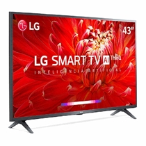 Smart TV 43’’ LG Full HD 43LM6370 Wifi Bluetooth com Comando de Voz HDR 3 HDMI 2 USB