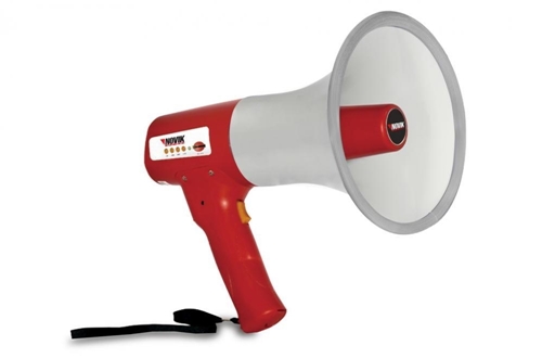 Megafone Novik NK-44SD, 10 Watts, 500 Metros de Alcance