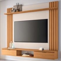 Painel para TV até 70 Polegadas 180cm 2 Portas 1 Prateleira HB Móveis Solus