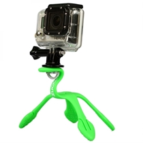 Suporte GekkoPod Flexível para GoPro e Câmeras Fotográficas - Verde