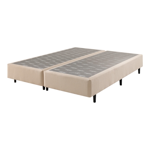 Base para Cama Box Queen Ecoflex Champanhe 158x198x37 - Bege