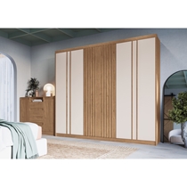 Guarda-Roupa Casal 6 Portas 3 Gavetas Castro Florence