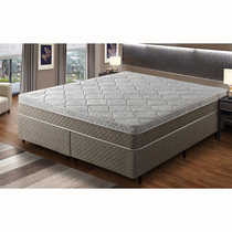 Cama Box Queen Umaflex Sevilha 158x198x67cm Molas Ensacadas - Marrom