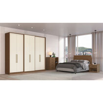 Guarda-Roupa Casal 6 Portas 4 Gavetas Edez PH1720