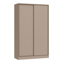 Guarda-Roupa Solteiro 2 Portas de Correr 2 Gavetas 100% MDF Castro Requinte+ 7222M