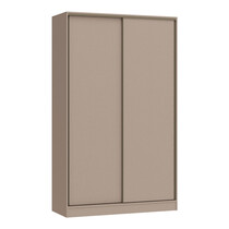 Guarda-Roupa Solteiro 2 Portas de Correr 2 Gavetas 100% MDF Castro Requinte+ 7222M