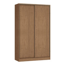 Guarda-Roupa Solteiro 2 Portas de Correr 2 Gavetas 100% MDF Castro Requinte+ 7222M