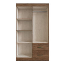 Guarda-Roupa Solteiro 4 Portas 2 Gavetas Doripel Dallas 55400