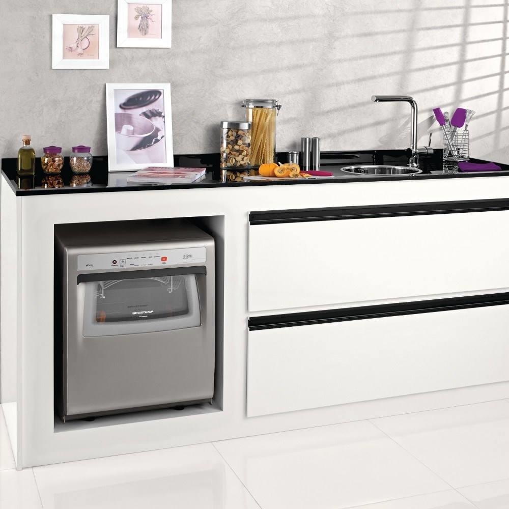 Lava Louças Brastemp BLF08AS 8 Serviços Prata - Schumann