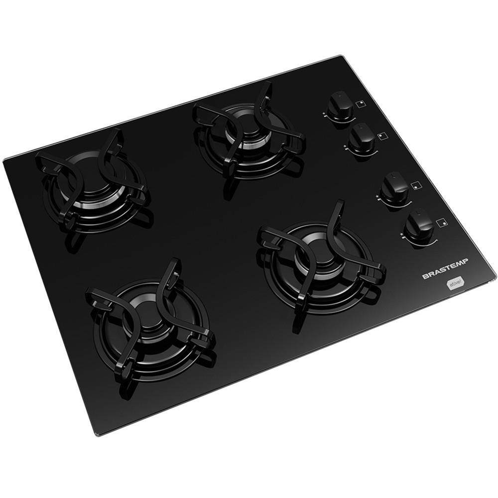 Cooktop Brastemp Ative 4 Bocas Acendimento BDD61AEU Schumann