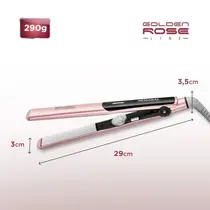 Prancha Mondial P-20 com Controle de Temperatura Golden Rose