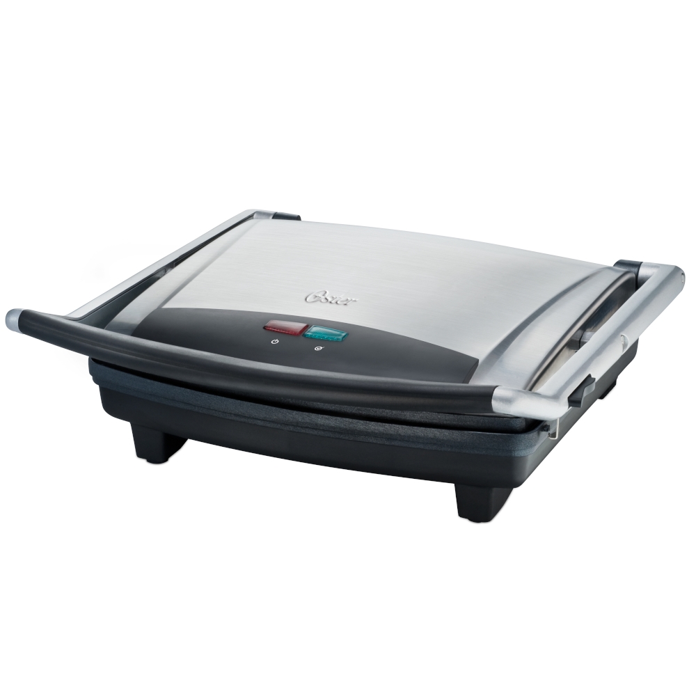 Grill Sanduicheira Oster Panini Chrome CKSTPA3883 1500 Schumann