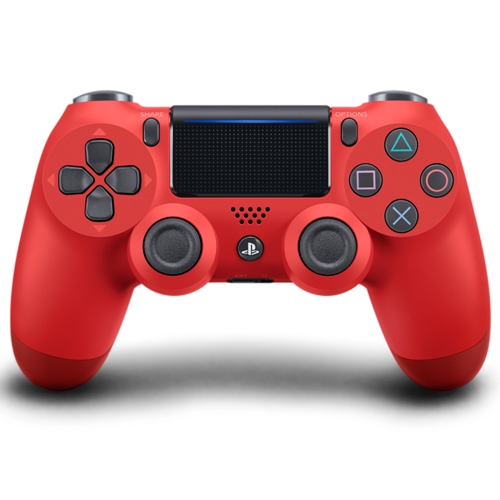 Controle Sem Fio Playstation 4 Sony Dualshock 4 Vermel Schumann