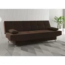 Sofá-Cama 3 Lugares 1,82m Veludo Viero Eros