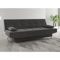 Sofá-Cama 3 Lugares 1,82m Veludo Viero Eros