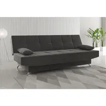 Sofá-Cama 3 Lugares 1,82m Veludo Viero Eros