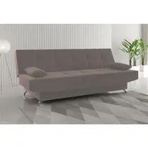 Sofá-Cama 3 Lugares 1,82m Veludo Viero Eros