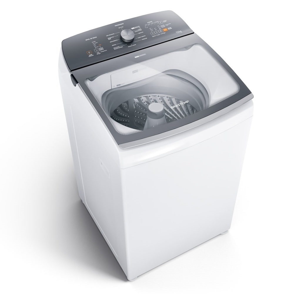Lavadora de Roupas Brastemp BWR12AB 12Kg com Água Quen | Schumann
