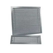Grade de Ventilação Inferior Arke 520x580 mm Sem Moldura – Cinza