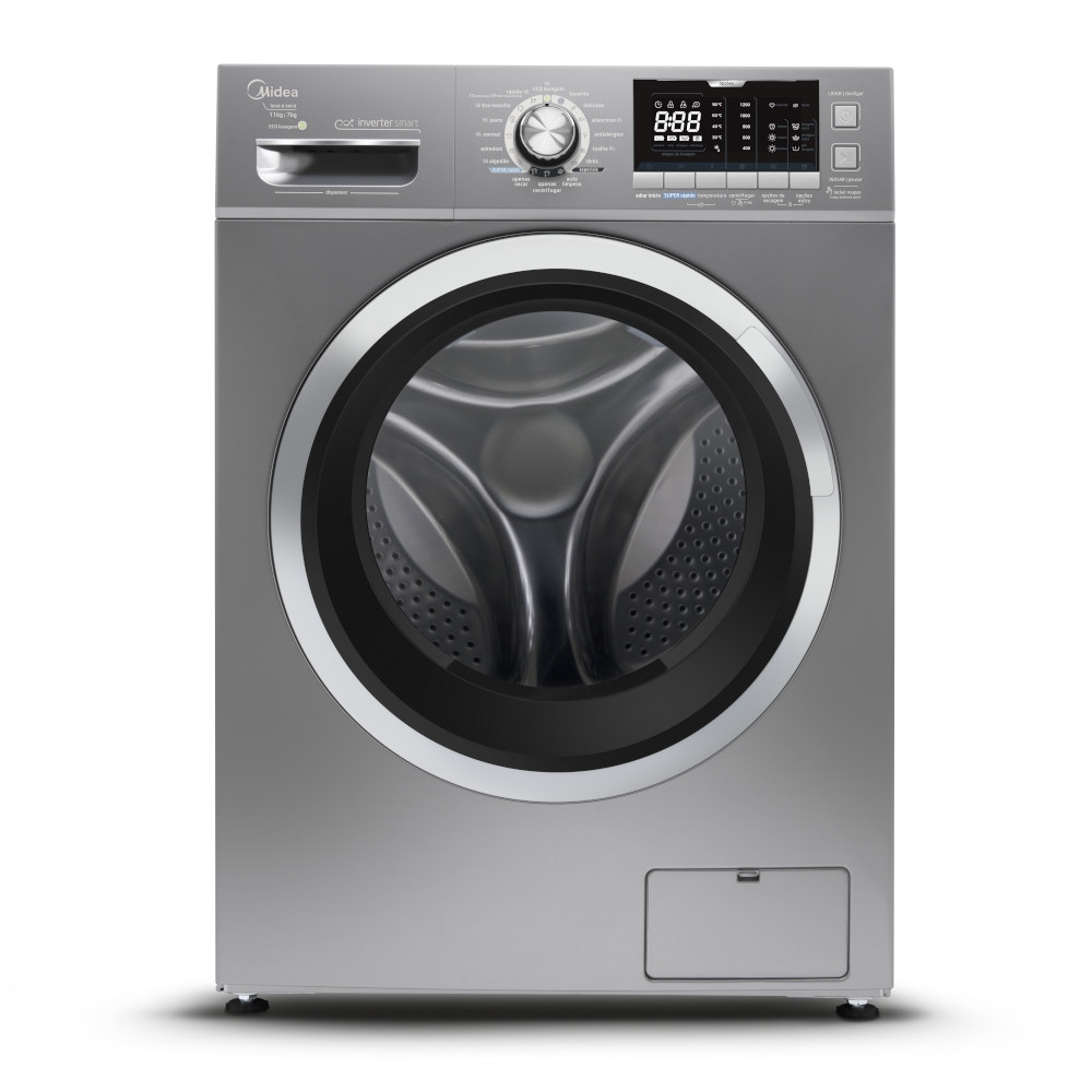 Manual Midea Lava E Seca Lava e Seca Midea 11kg Storm Wash LSD11X2 Inverter - Schumann