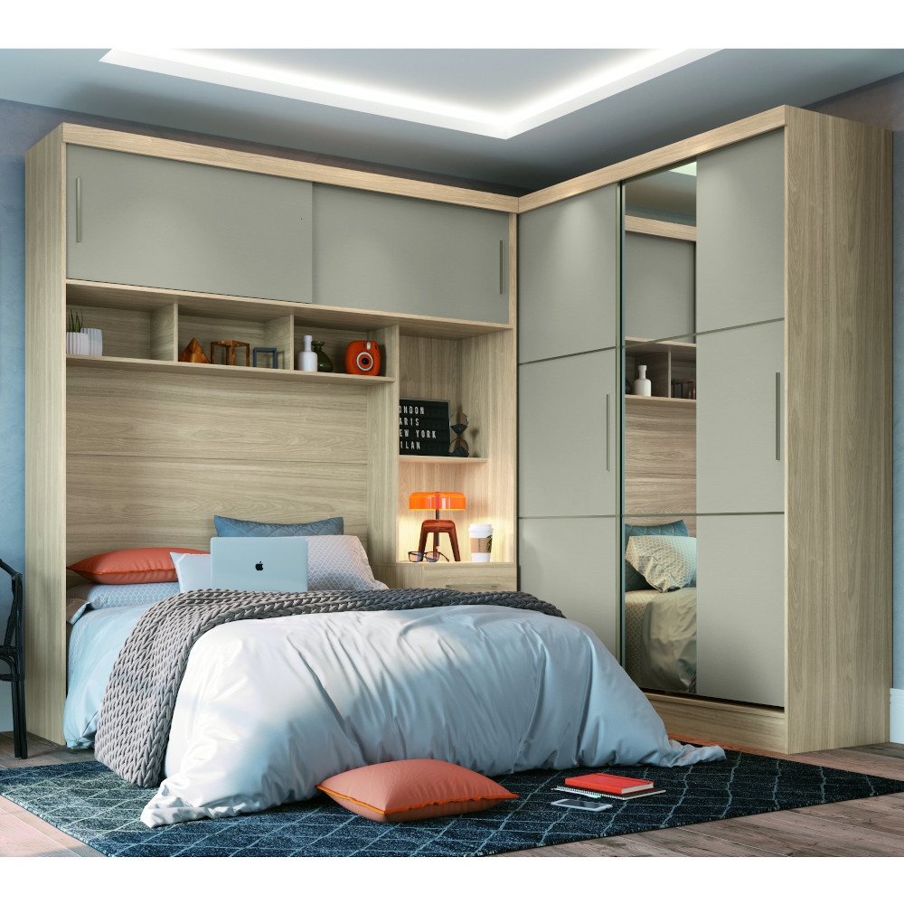 Quarto Modulado Casal Castro Classic Nogueira/Nogueira | Schumann