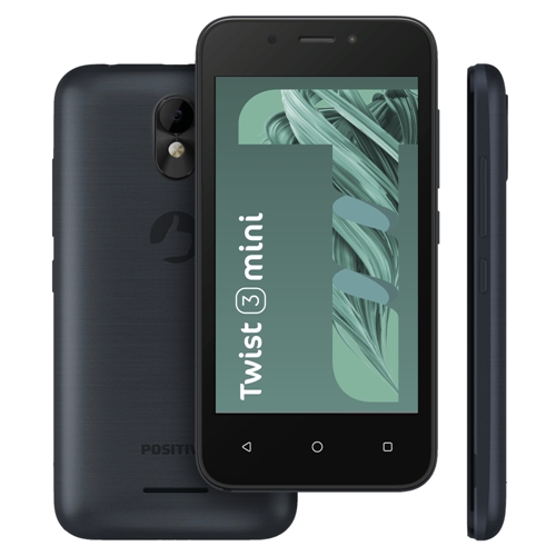 Smartphone Positivo Twist 3 Mini S431B 16GB Grafite | Schumann