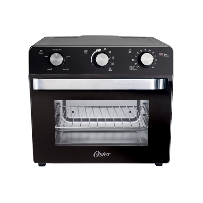 Forno e Fritadeira Oster 22 Litros 2 em 1 com 1700W Pr Schumann