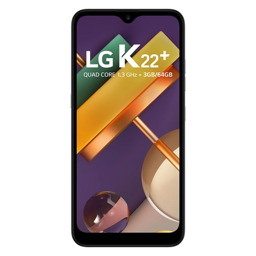 Smartphone LG K22+ Titan - Câmera Dupla (13MP + 2MP)