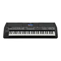 Teclado Arranjador Yamaha PSR-SX600 61 Teclas Sensitivas Entrada para Microfone Preto -  Bivolt