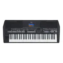 Teclado Arranjador Yamaha PSR-SX600 61 Teclas Sensitivas Entrada para Microfone Preto -  Bivolt