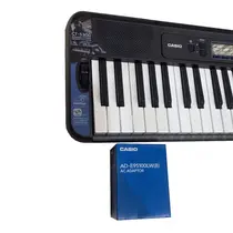 Teclado Casio Casiotone CT-S300 61 Teclas Sensitivas com Fonte Bivolt - Preto