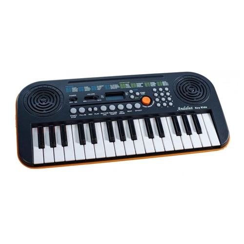 Piano teclado Infantil Musical 32 Teclas Keys Com Microfone