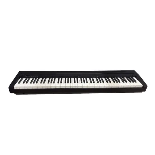 Piano Digital Yamaha Portátil P-45B 88 Teclas Sensitivas com Fonte Bivolt e Pedal - Preto