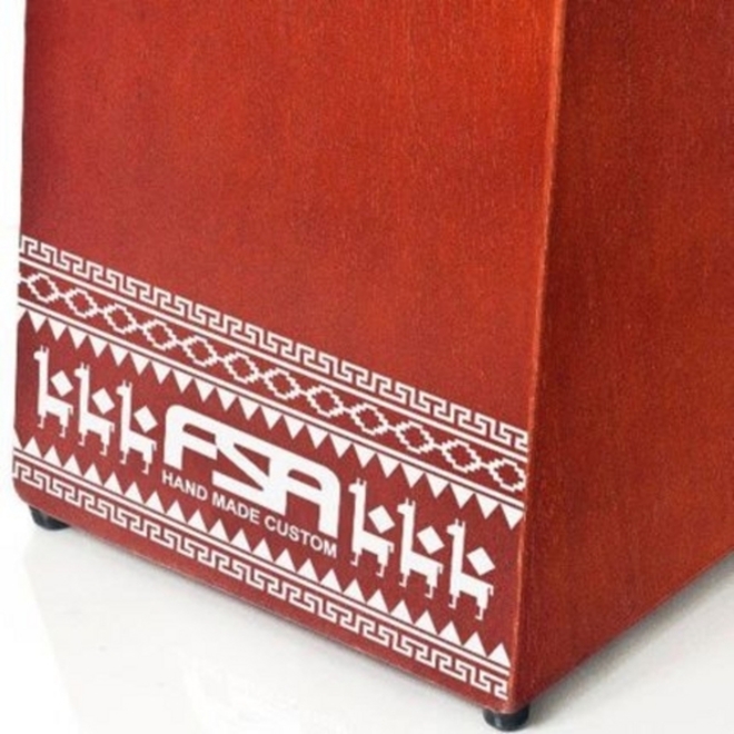 Cajon Acústico FSA Latin Mogno FL11 Multisom