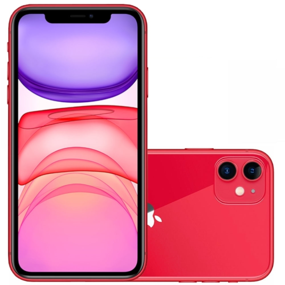 Smartphone Apple iPhone 11 64GB iOS 13 - Vermelho Multisom