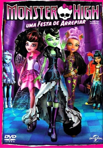 Blu-ray - Monster High - Monstros, Câmera, Ação!