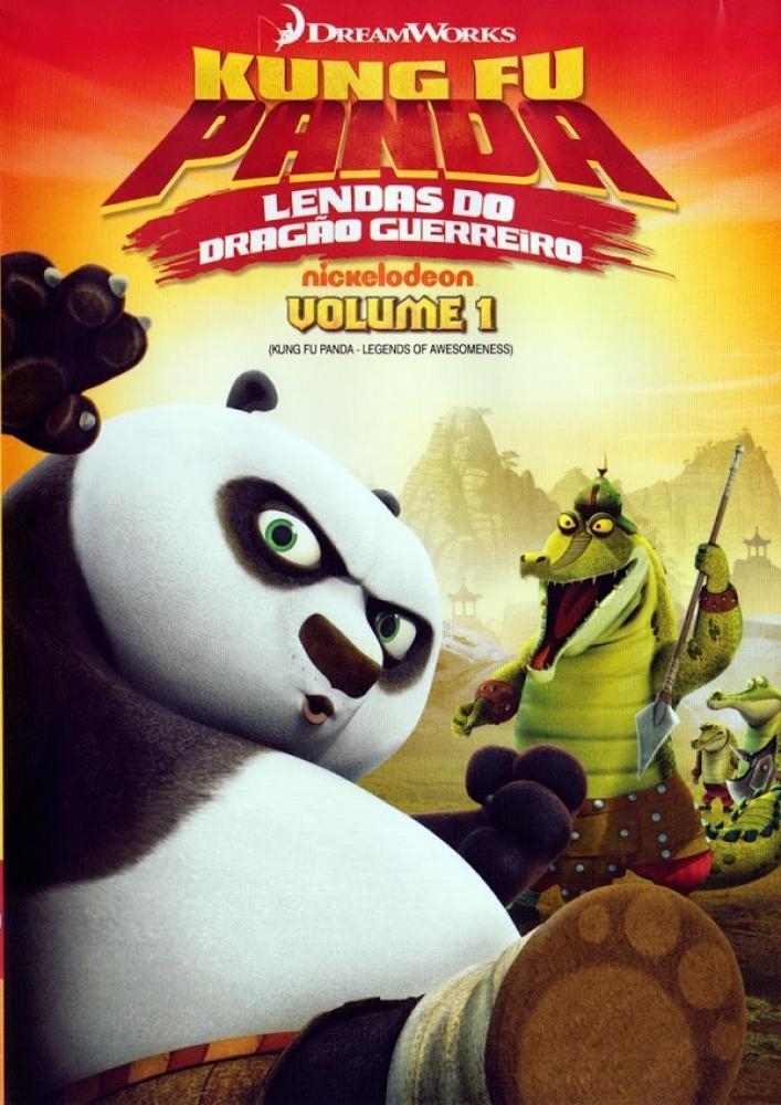 Kung Fu Panda Lendas do Dragão Guerreiro Vol.1 - DVD I Multisom
