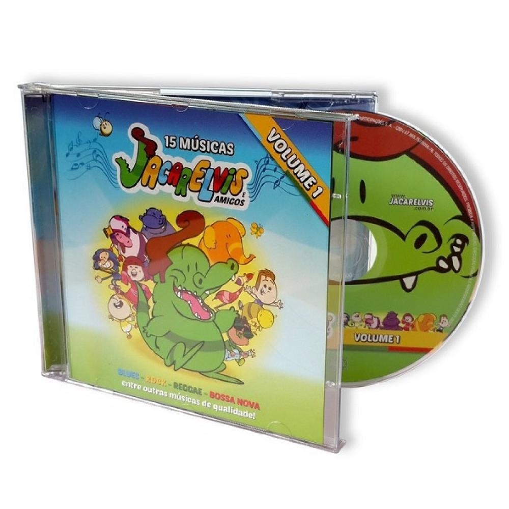 Jacarelvis E Amigos Volume Cd Infantil Multisom