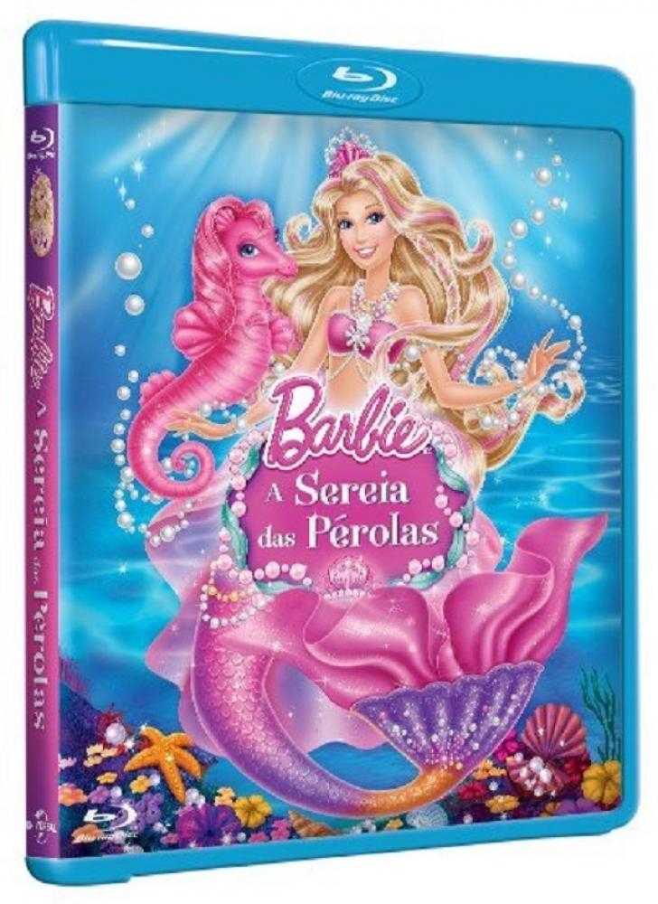 Barbie A Sereia das Pérolas - Blu Ray Filme Infantil - Multisom